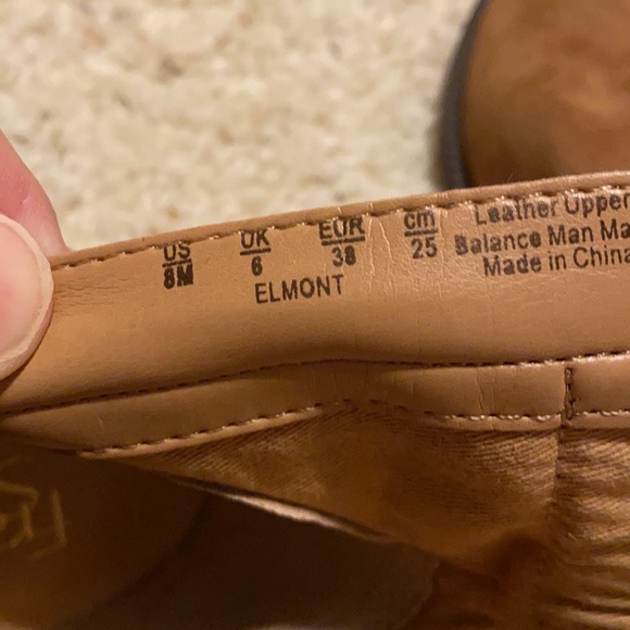 EUC Franco Sarto Brown Suede Booties Elmont sz 8 - Picture 6 of 7